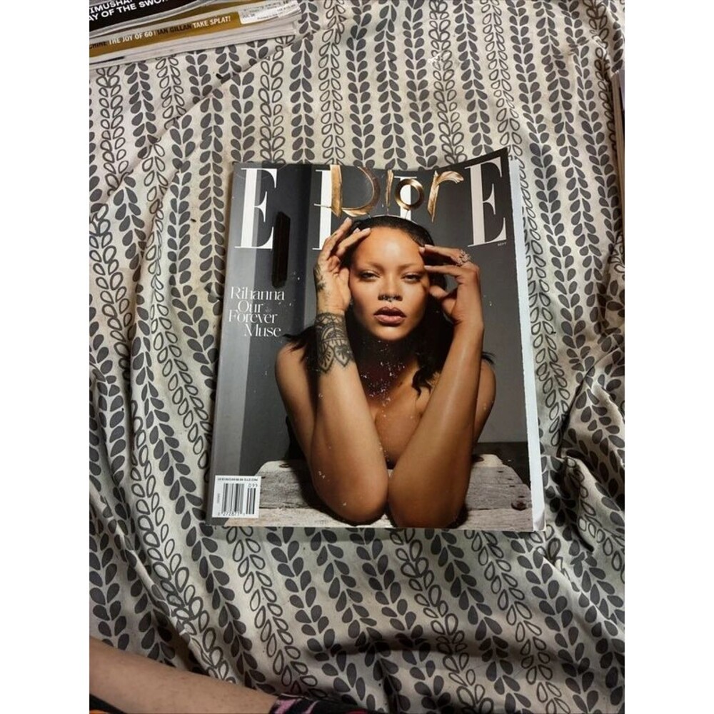 Elle Magazine September 2026 Label Cut Out Rihanna Cover